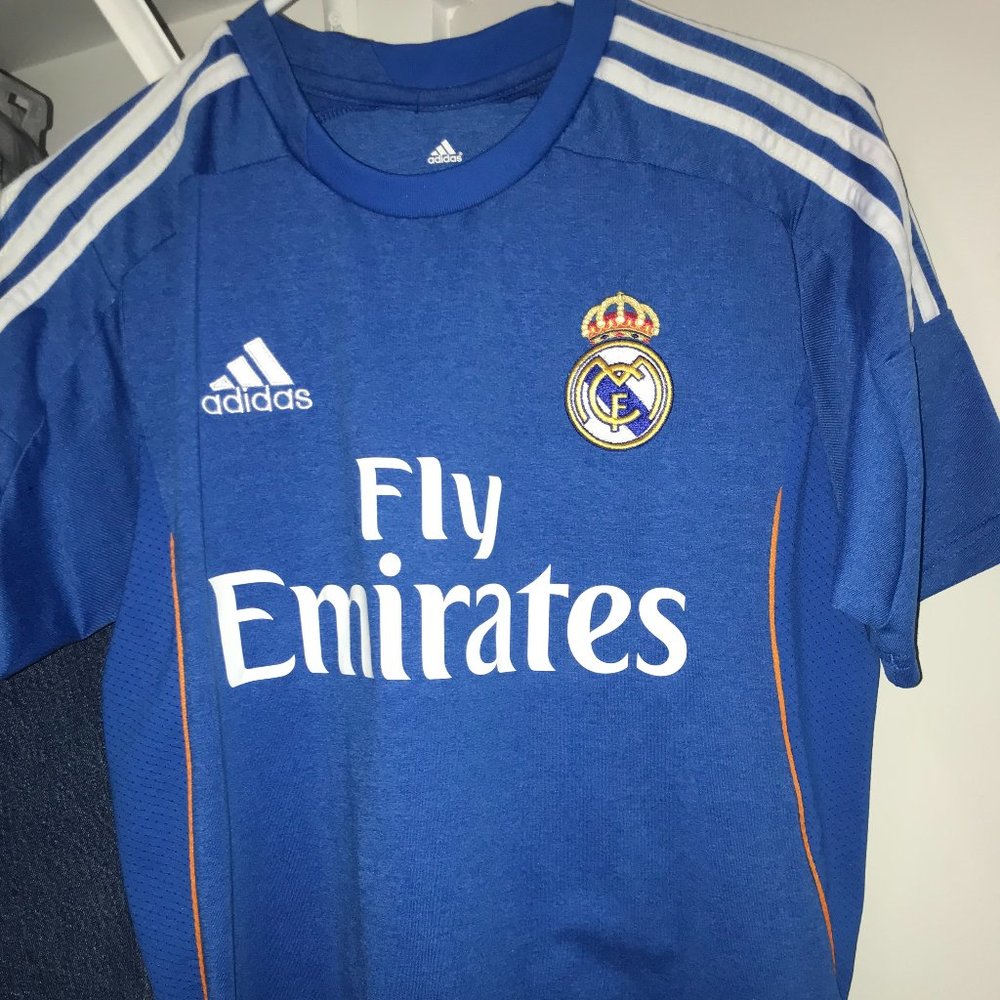 COPY - Fly Emirates Real Madrid Soccer Jersey